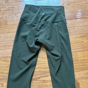 Lululemon Athletica Dark Green Leggings